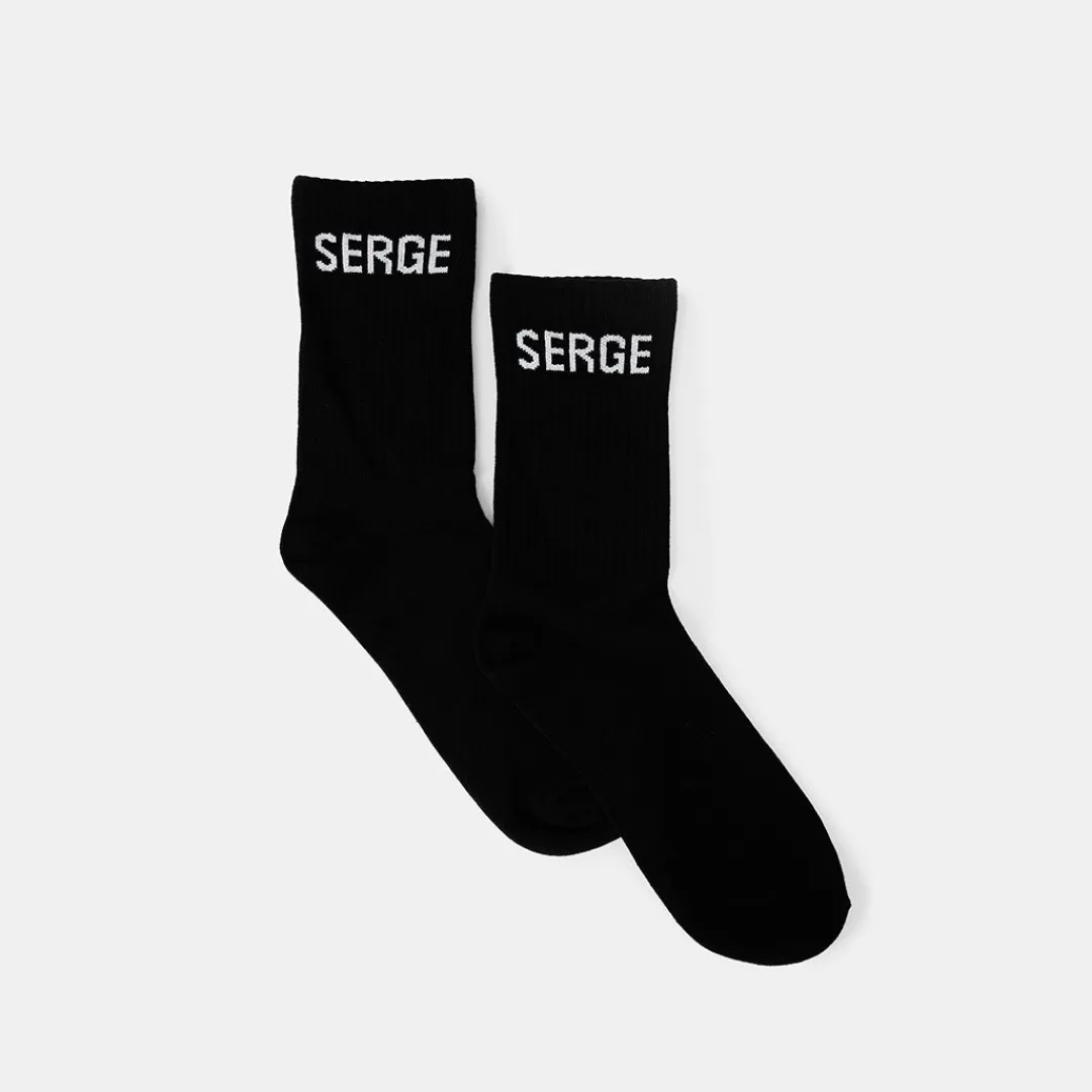 Serge DeNimes ACCESSORIES<Black Socks