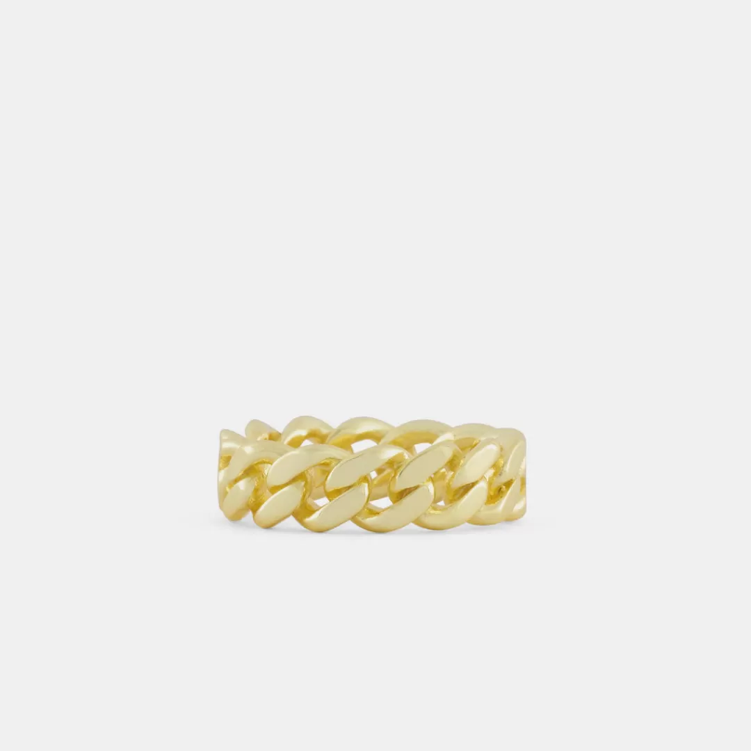 Serge DeNimes Gold Rings<Cuban Link Ring