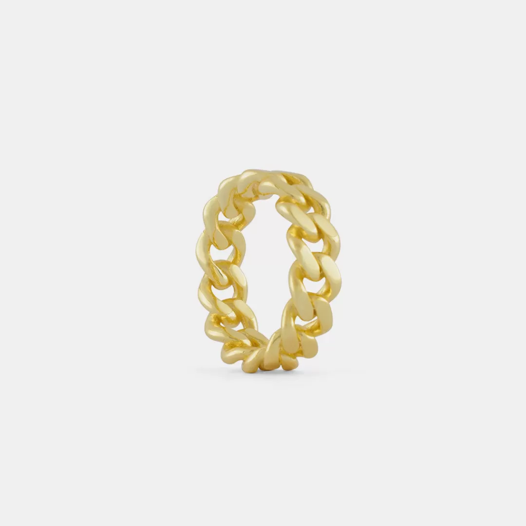 Serge DeNimes Gold Rings<Cuban Link Ring