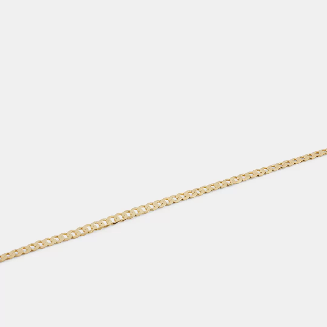 Serge DeNimes Gold Necklaces<Flat Cuban Chain