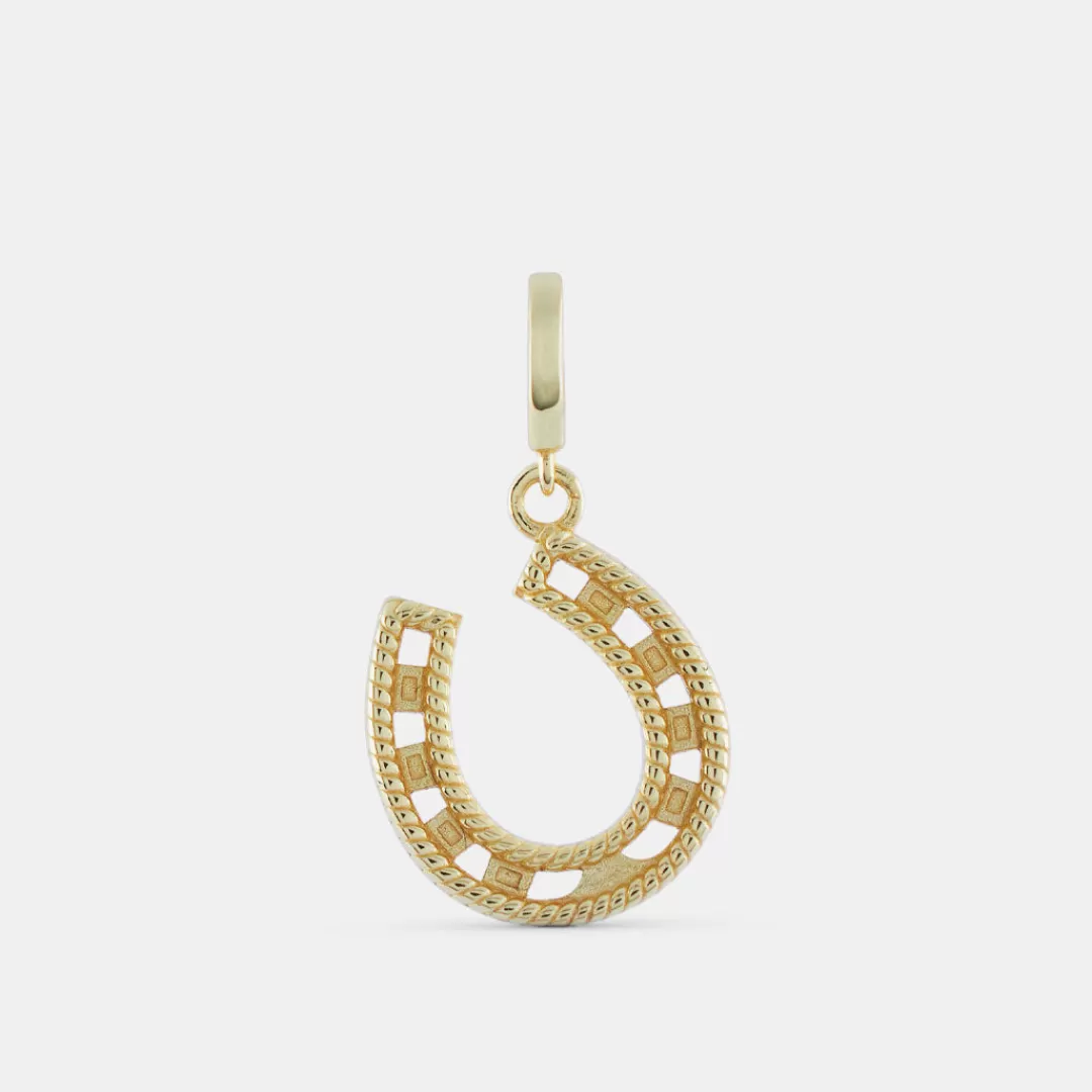 Serge DeNimes Gold Pendants<Horseshoe Pendant