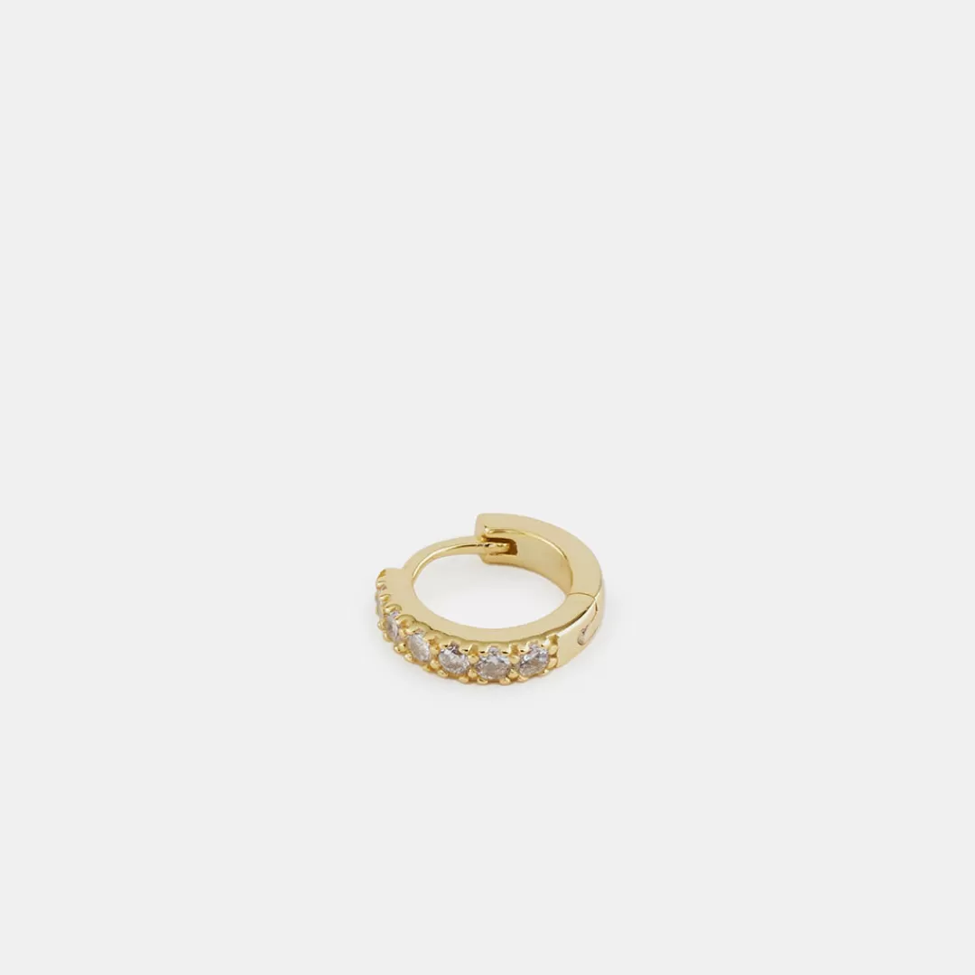 Serge DeNimes Hoops | Stone Rings<Zirconia Hoop Earring