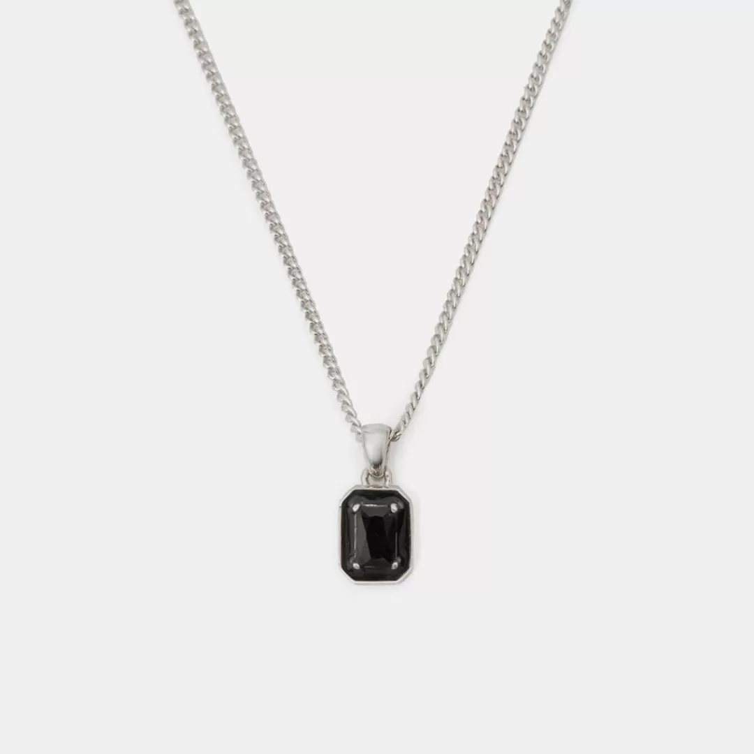 Serge DeNimes Stone Necklaces | Silver Necklaces<Silver Black Blush Necklace - Limited Edition