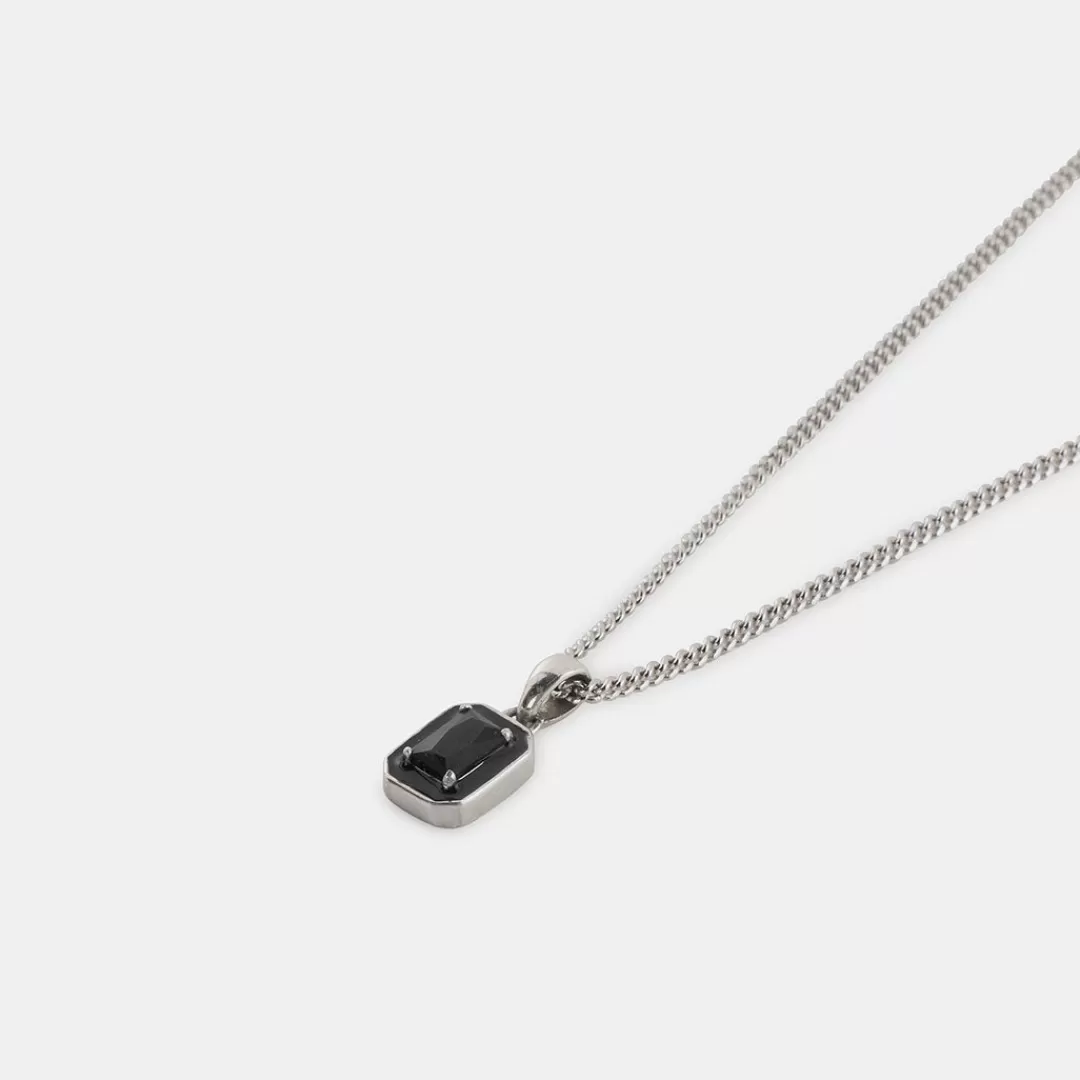 Serge DeNimes Stone Necklaces | Silver Necklaces<Silver Black Blush Necklace - Limited Edition