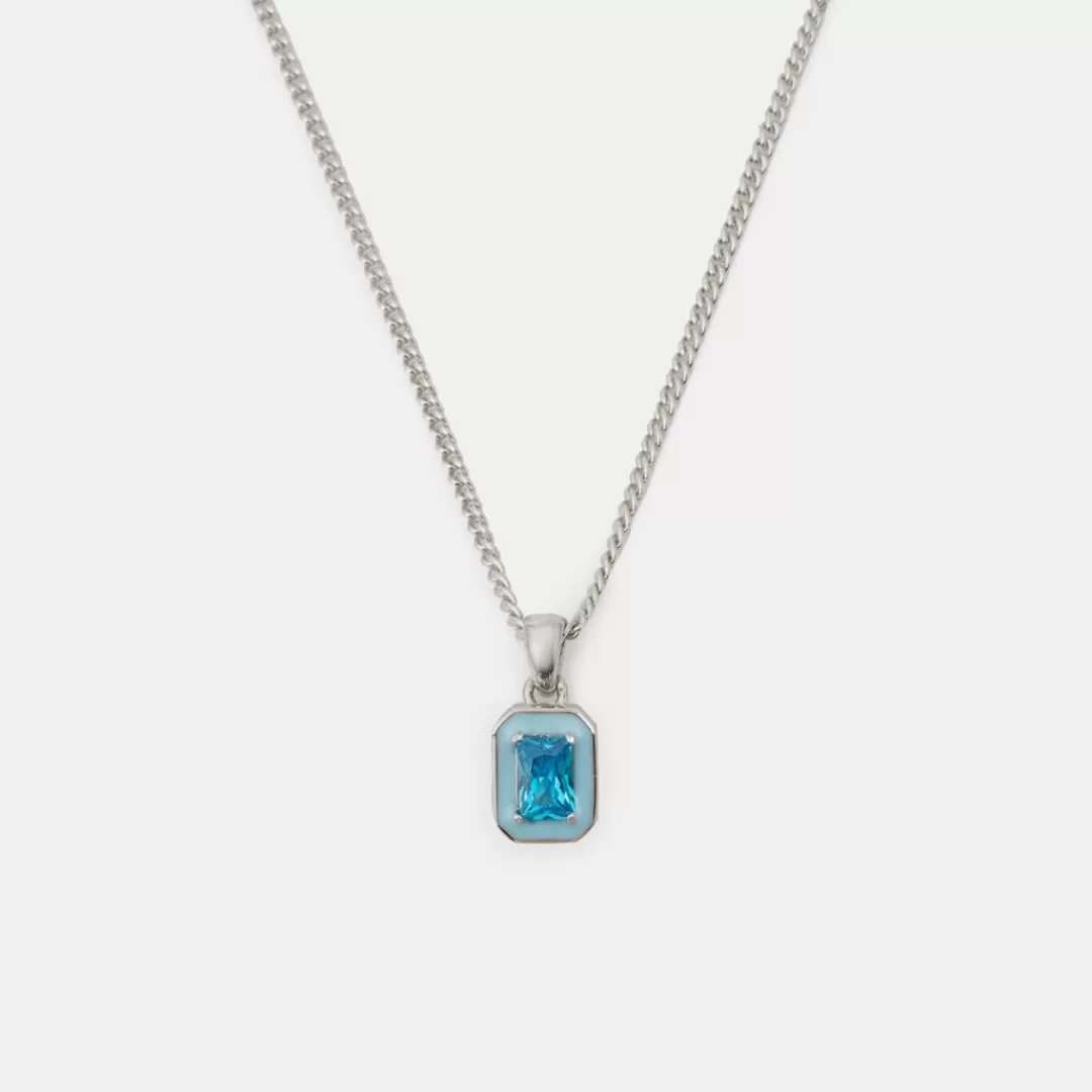 Serge DeNimes Stone Necklaces | Silver Necklaces<Blue Blush Necklace - Limited Edition