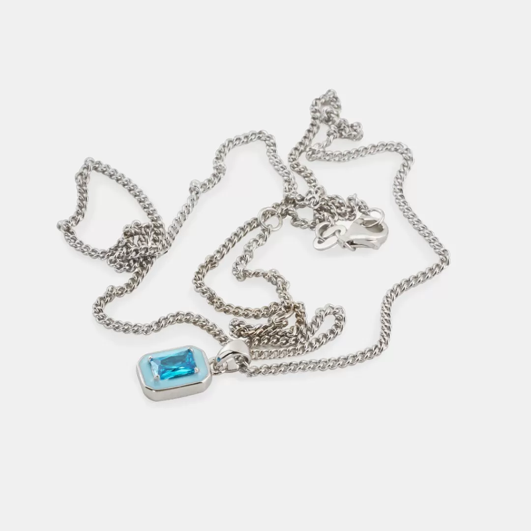 Serge DeNimes Stone Necklaces | Silver Necklaces<Blue Blush Necklace - Limited Edition