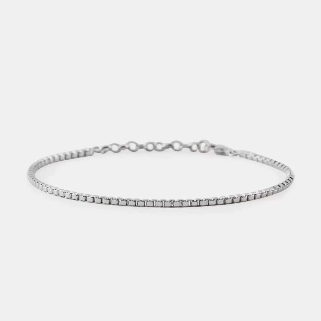 Serge DeNimes Classic Bracelets | Silver Bracelets<Box Chain Bracelet