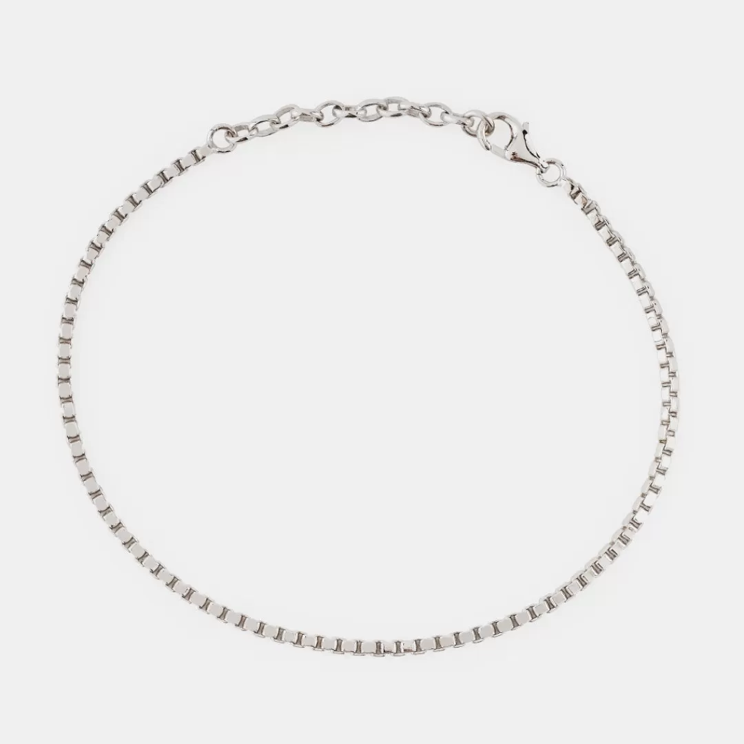 Serge DeNimes Classic Bracelets | Silver Bracelets<Box Chain Bracelet