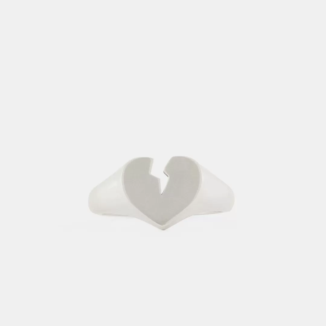 Serge DeNimes Silver Rings<Broken Heart Ring