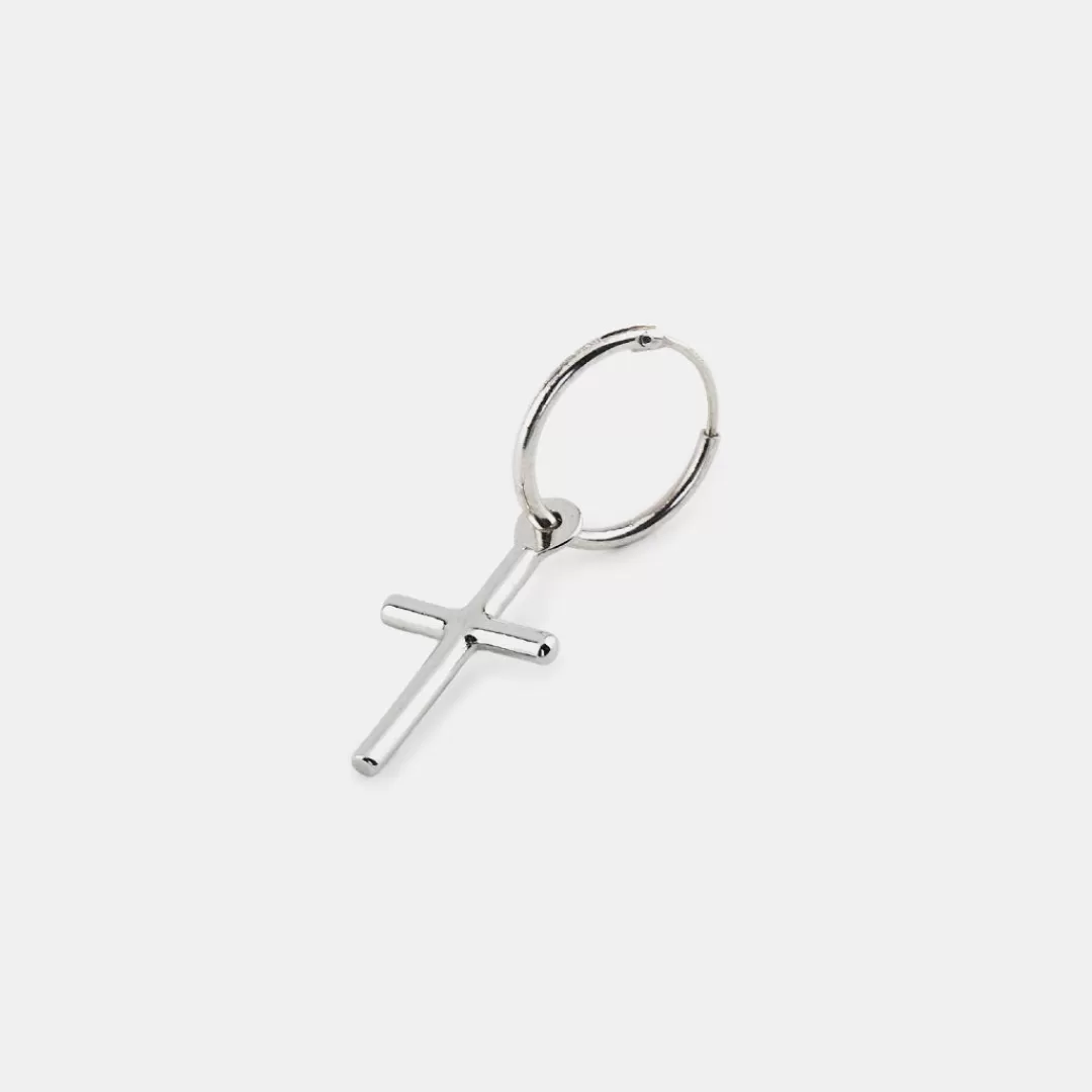 Serge DeNimes Pendant Earrings | Silver Earrings<Cross Earring