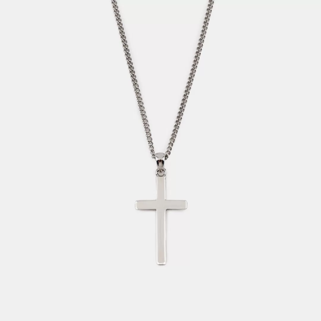 Serge DeNimes Silver Necklaces<Cross Necklace