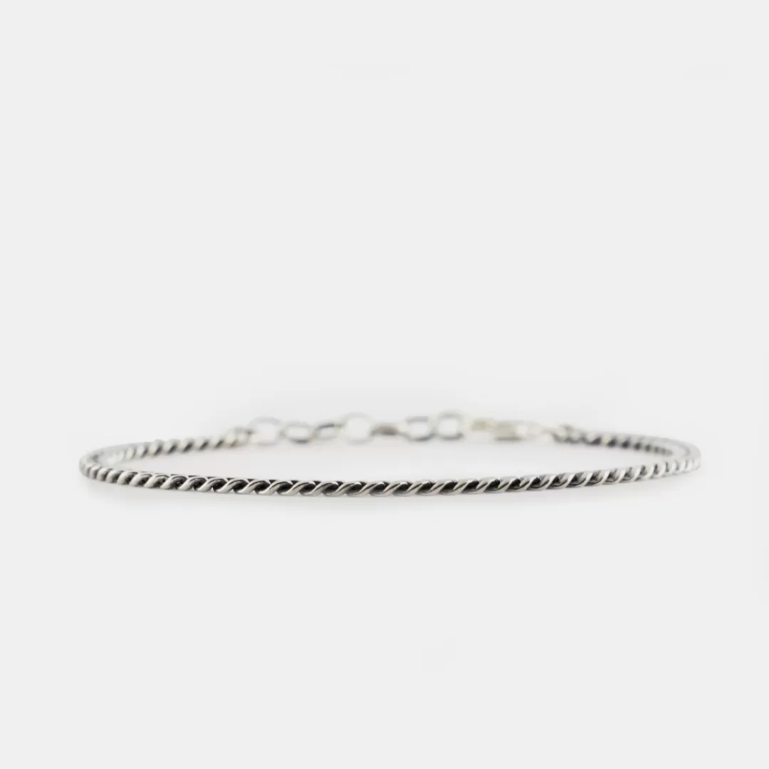 Serge DeNimes Classic Bracelets | Silver Bracelets<Diamond Cut Bracelet