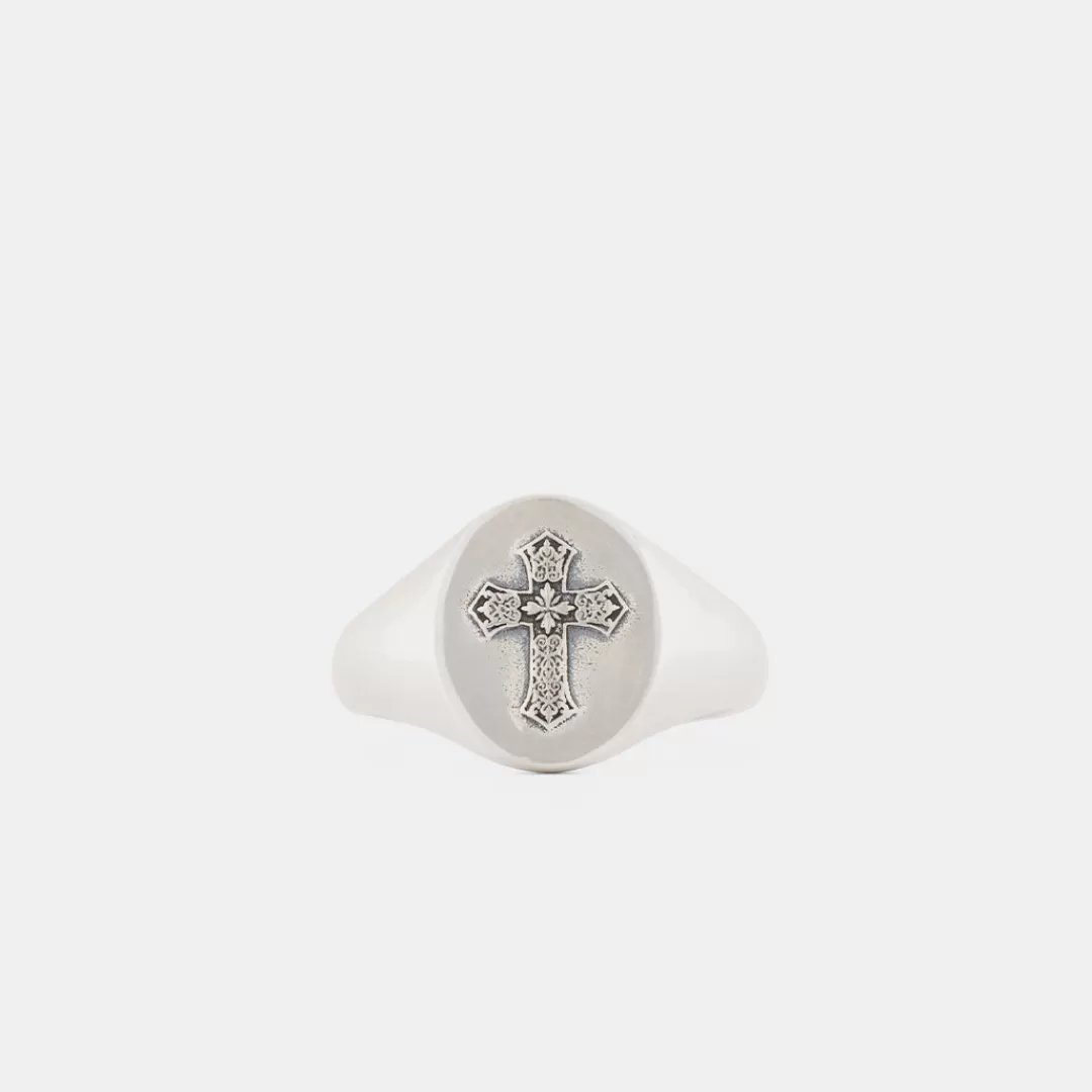 Serge DeNimes Silver Rings<Gothic Cross Ring