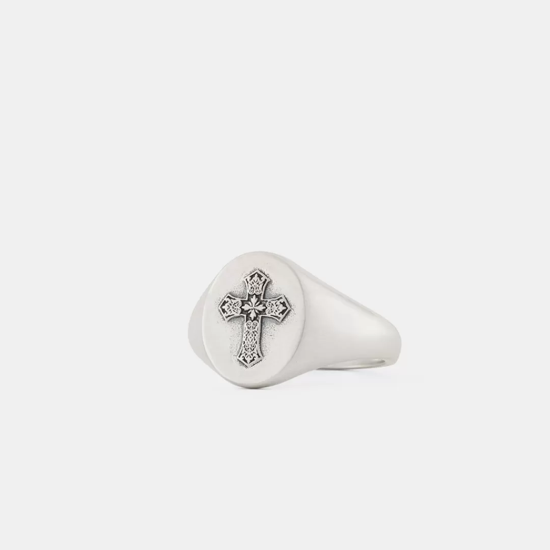 Serge DeNimes Silver Rings<Gothic Cross Ring