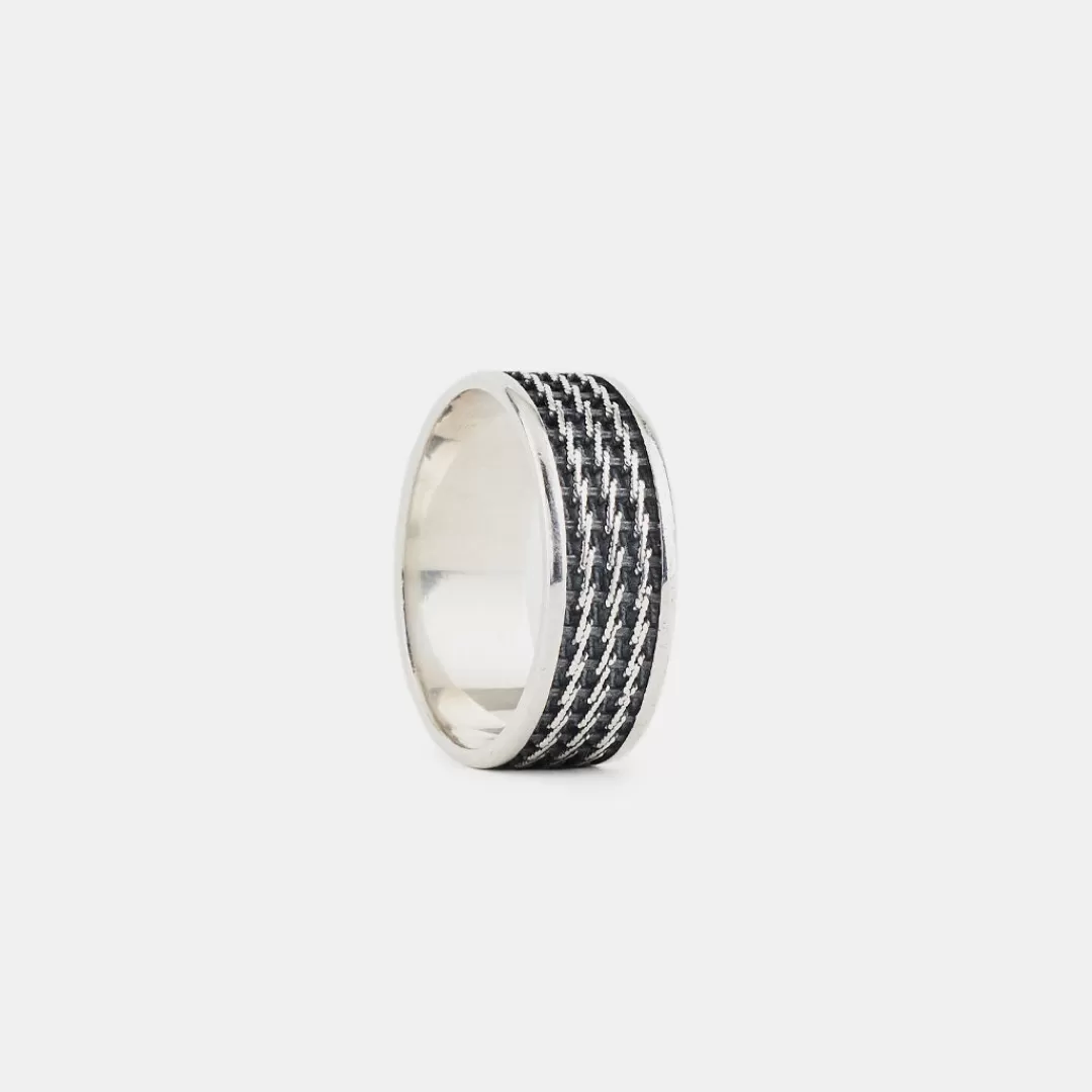 Serge DeNimes Silver Rings<Kusari Ring