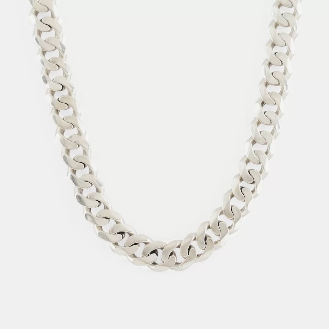 Serge DeNimes Silver Necklaces<10mm Curb Chain