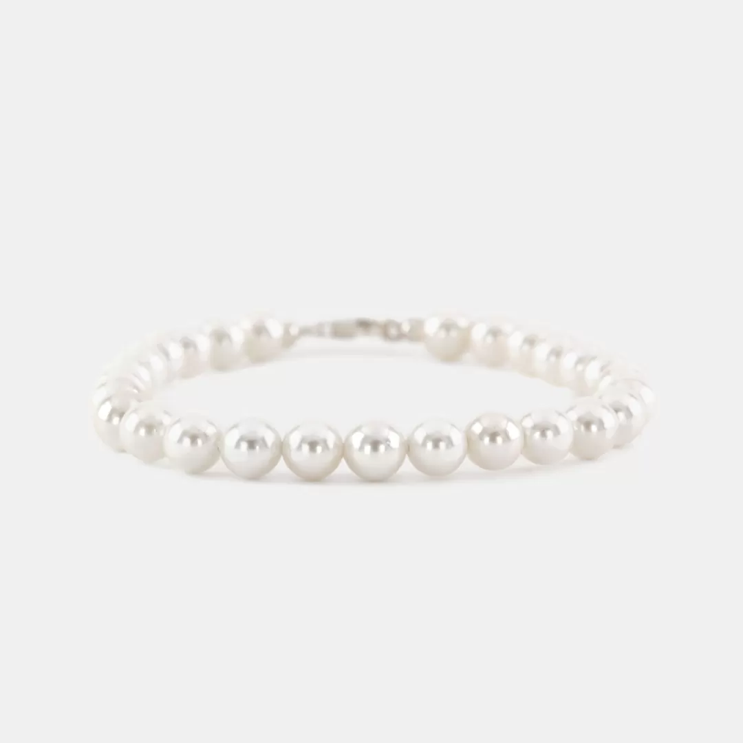 Serge DeNimes Classic Bracelets | Silver Bracelets<Pearl Bracelet