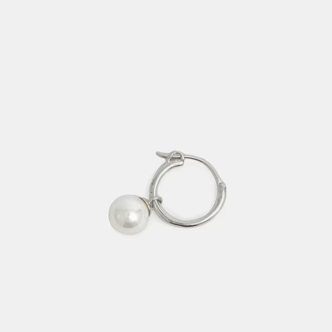 Serge DeNimes Pendant Earrings | Silver Earrings<Pearl Drop Earring