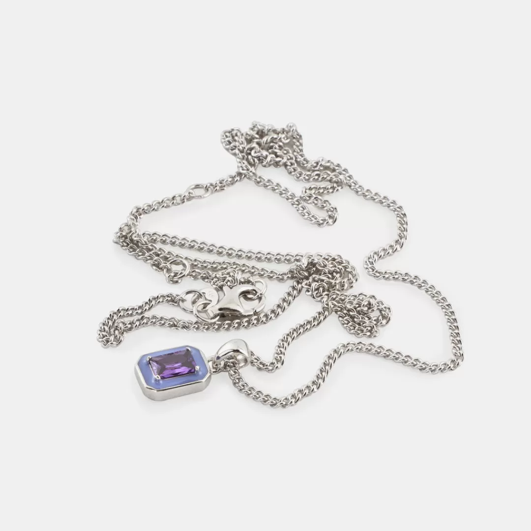 Serge DeNimes Stone Necklaces | Silver Necklaces<Purple Blush Necklace - Limited Edition