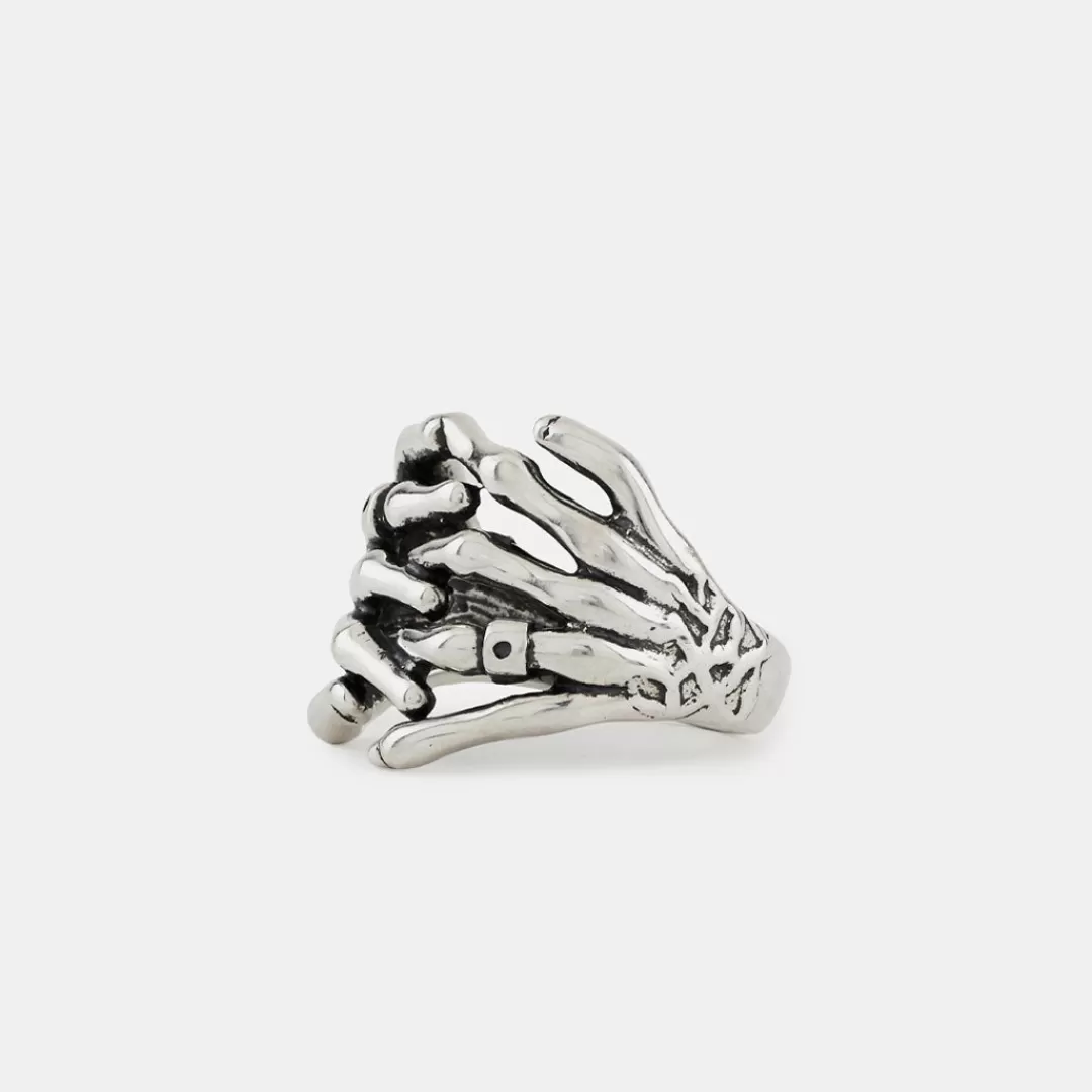 Serge DeNimes Statement Rings | Silver Rings<Skeleton Hands Ring