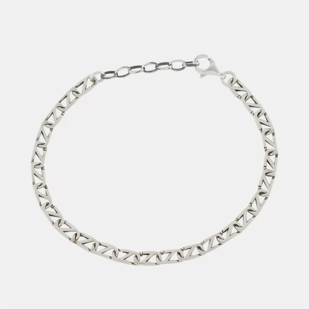 Serge DeNimes Silver Bracelets<Trademark Chain Link Bracelet